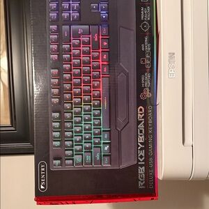 Sentry RGB Backlit Gaming Keyboard - Black